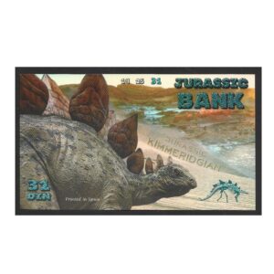 CÉDULA DE FANTASIA DINOSSAURO POLÍMERO