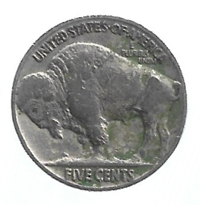 MOEDA DOS EUA 5 CENTS 1936 KM 134