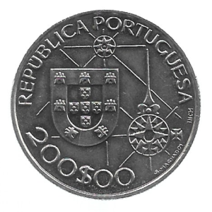 MOEDA DE PORTUGAL 200 ESCUDOS 1992 KM 660