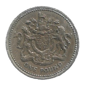 MOEDA DO REINO UNIDO 1 POUND 1983 KM 933
