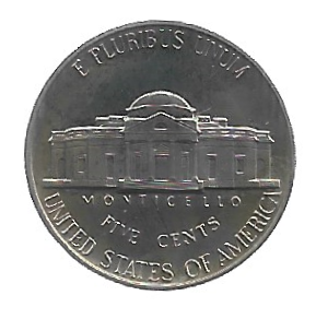 MOEDA DOS EUA 5 CENTS 1990 S KM A 192