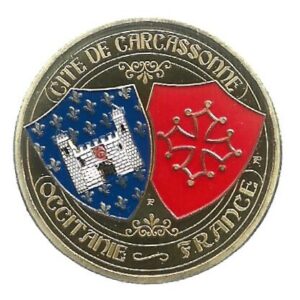 MEDALHA DA CIDADE DE CARCASSONE FRANÇA