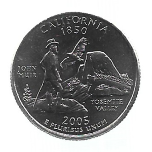 MOEDA DOS EUA 25 CENTS/QUARTER 2005 D KM 370