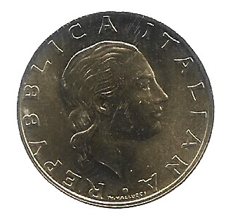 MOEDA DA ITÁLIA 200 LIRAS 1997 KM 186 - Imagem 2