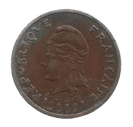 MOEDA DA POLINÉSIA FRANCESA 100 FRANCOS 2002 KM 14 - Imagem 2