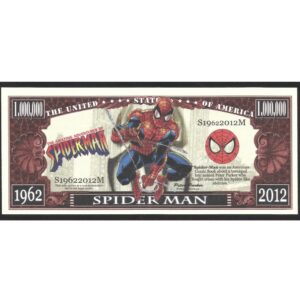 CÉDULA DE FANTASIA HOMEM ARANHA