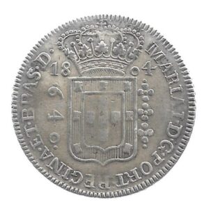 MOEDA DO BRASIL 640 RÉIS 1804 B P 374
