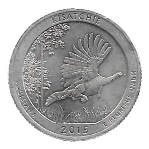 MOEDA DOS EUA 25 CENTS / QUARTER 2015 P KM 598