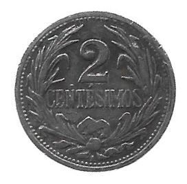 MOEDA DO URUGUAI 2 CENTAVOS 1936 KM 20