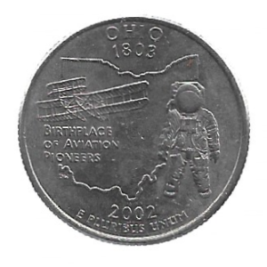 MOEDA DOS EUA 25 C / QUARTER 2002 D KM 332