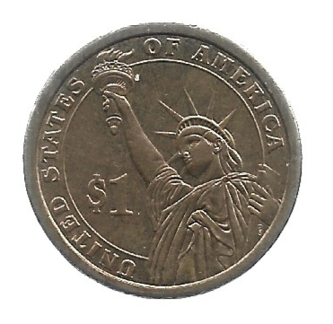 MOEDA DOS EUA 1 DÓLAR 2007 D KM 402 - Imagem 2