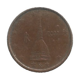 MOEDA DA ITÁLIA 2 CENTS 2002 KM 211