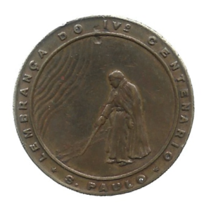 MEDALHA DO BRASIL IV CENTENÁRIO DE SÃO PAULO 1954