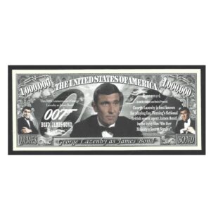 CÉDULA DE FANTASIA 007 JAMES BOND