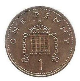 MOEDA DO REINO UNIDO 1 PENNY 2004