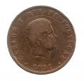 MOEDA DE PORTUGAL 20 RÉIS 1891 KM 533 - Imagem 2