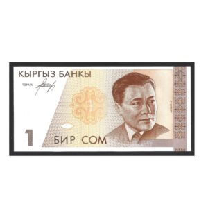 CÉDULA DO QUIRGUISTÃO 1 SOM FE