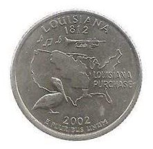 EUA 25 CENTS/QUARTER 2002 D  KM 333