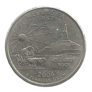 MOEDA DOS EUA 25 CENTS/QUARTER 2006 P KM 383