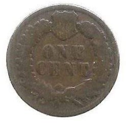 MOEDA DOS EUA 1 CENT 1901 KM 90 A