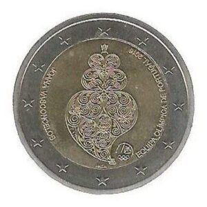 MOEDA DE PORTUGAL 2 EUROS 2016 RIO 2016