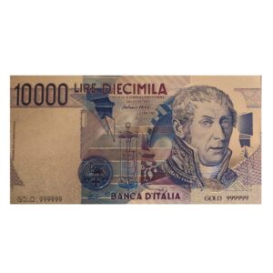 CÉDULA DE FANTASIA ITÁLIA 10.000 LIRAS