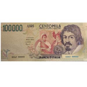 CÉDULA DE FANTASIA ITÁLIA 100.000 LIRAS