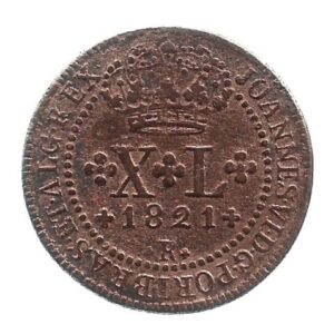 MOEDA DO BRASIL XL 1821 R C 518 MBC