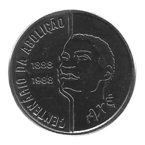 MOEDA DO BRASIL 100 CRUZADOS 1988 V 403 A SOBERBA
