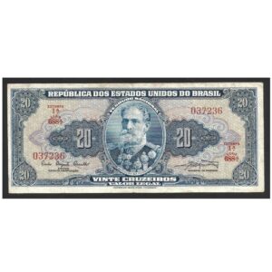 CÉDULA DE 20 CRUZEIROS C 022 MBC