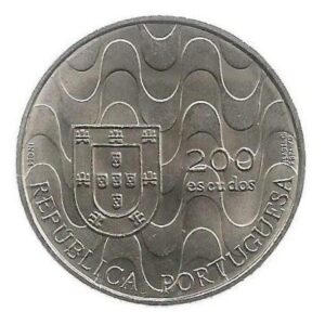 MOEDA DE PORTUGAL 200 ESCUDOS 1991 KM 663