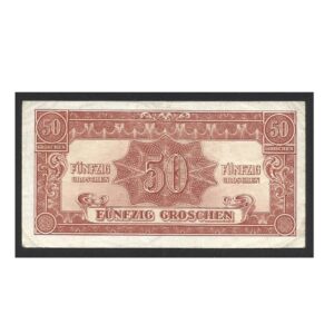 CÉDULA DA ÁUSTRIA 50 GROSCHEN 1944 SOBERBA