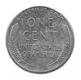 MOEDA DOS EUA 1 CENT 1943 KM 132 A