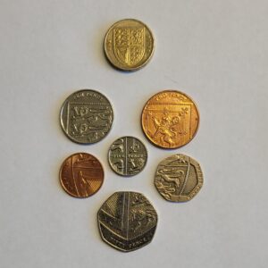 MOEDAS DO REINO UNIDO  ESCUDO BRITÂNICO
