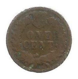 MOEDA DOS EUA 1 CENT 1899 - KM 90 A
