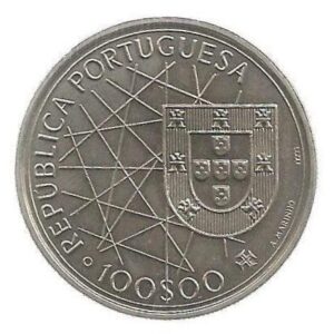MOEDA DE PORTUGAL 100 ESCUDOS 1989 KM 648