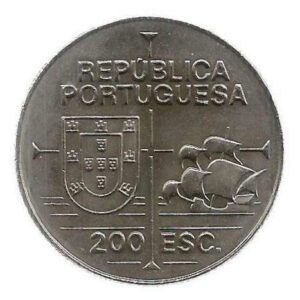MOEDA DE PORTUGAL 200 ESCUDOS 1992 KM 661