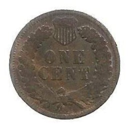 MOEDA DOS EUA 1 CENT 1905 - KM 90 A