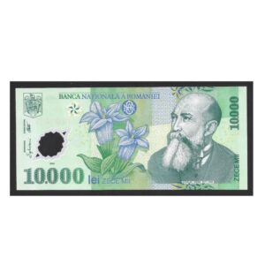 CÉDULA DA ROMÊNIA 10.000 LEI POLÍMERO FE