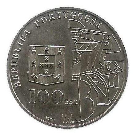 MOEDA DE PORTUGAL 100 ESCUDOS 1987 KM 644