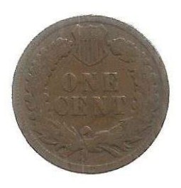 MOEDA DOS EUA 1 CENT 1907 KM 90 A