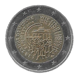 MOEDA DA ALEMANHA 2 EUROS 2015 A KM 337