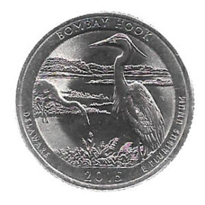 MOEDA DOS EUA 25 CENTS / QUARTER 2015 P KM 600