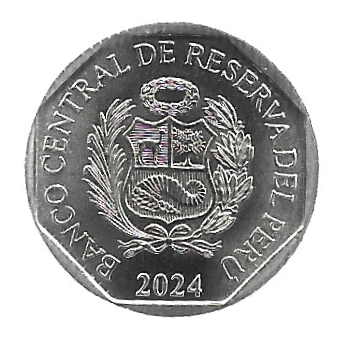 MOEDA DO PERU 1 SOL 2024 - Imagem 2