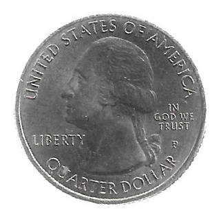 MOEDA DOS EUA 25 CENTS / QUARTER 2015 P KM 597 - Imagem 2