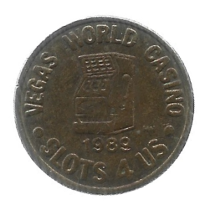 FICHA DE CASINO 1989 DA CROÁCIA ZAGREB