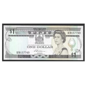 CÉDULA DAS ILHAS FIJI 1 DÓLAR P 76 FE