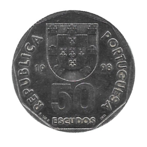 MOEDA DE PORTUGAL 50 ESCUDOS 1998 KM 636