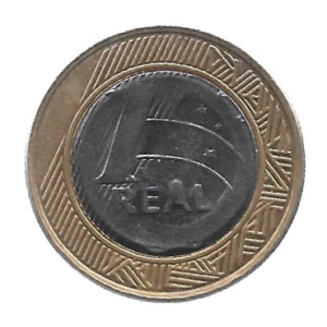 MOEDA DO BRASIL 1 REAL V 585