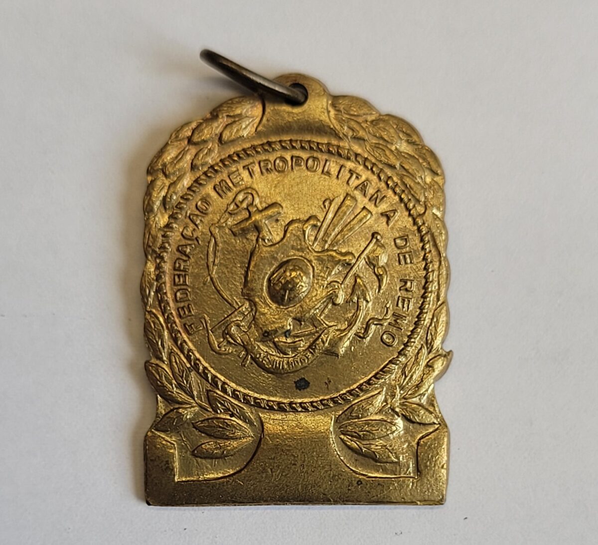 MEDALHA DA FEDERAÇÃO METROOLITANA DE REMO RJ - Imagem 2